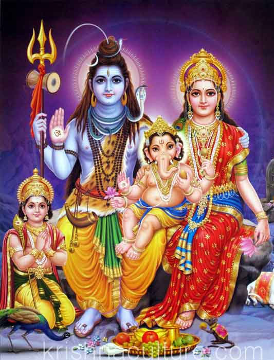 Shiva Image with family!
